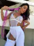Body Carnaval - Alcinha com Tule com Coração - Branco - Soe Le Marché