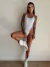 Body Dallas - Alça de Corrente Dourada - Branco na internet