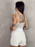 Body Donatela - Renda Elegance - Branco