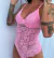 Body Donatela - Renda -Rosa Lala na internet