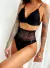 Conjunto Fly - Strappy + Calcinha Cintura Alta - Preto na internet