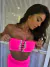 Conjunto Petrópolis - Top Faixa + Shorts Saia - Pink Neon - Soe Le Marché