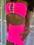 Conjunto Petrópolis - Top Faixa + Shorts Saia - Pink Neon - comprar online