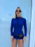 Vestido Capture - Azul Tecido Premium
