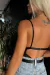 Body Hit - Preto/Nude Tecido Tule na internet