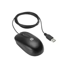 Mouse c/Cable HP Optical Scroll Mouse Negro - comprar online
