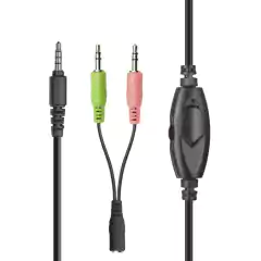 Teclado y Mouse/Cámara Web/Auricular c/Cable TRUST Qoby Negro - DassiGrup SRL