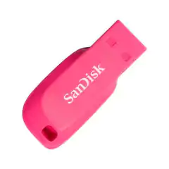 Pen Drive SANDISK Cruzer Blade 16GB USB 2.0 Tipo A Rosa - comprar online