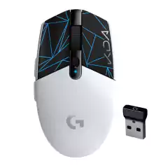 Mouse Inalámbrico LOGITECH G305 KDA Negro y Blanco