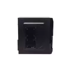 Gabinete CROMAX 2801 KIT T M Negro Mid Tower C/Fuente 600W Standar - tienda online