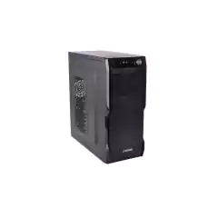Gabinete CROMAX 2801 KIT T M Negro Mid Tower C/Fuente 600W Standar - comprar online