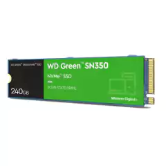 Disco Interno SSD WESTERN DIGITAL SN350 240GB M.2 NVMe PCIe 3.0 2400MB/s - comprar online