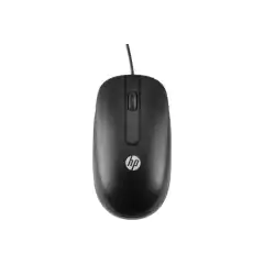 Mouse c/Cable HP Optical Scroll Mouse Negro