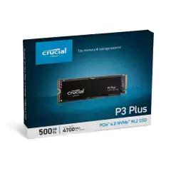 Disco Interno SSD CRUCIAL P3 Plus 500GB M.2 NVMe PCIe 4.0 4700MB/S en internet
