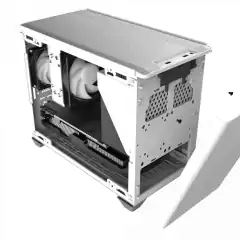 Gabinete COOLER MASTER Soporte para Fuente Gabinete NR200 Blanco - DassiGrup SRL