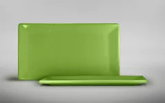 Plato Rectangular Grande - Cerámica Blanca