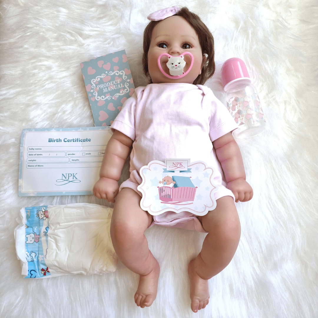 Boneca Bebê Reborn Alina