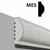 MOLDURA EXTERIOR REVESTIDA Y SIN REVESTIR X ML