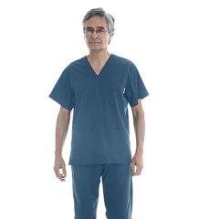 Ambo Escote V Unisex de Color - comprar online