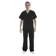 Ambo Escote V Unisex de Color en internet