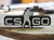 Placa Decorativa - CS:GO (preto)