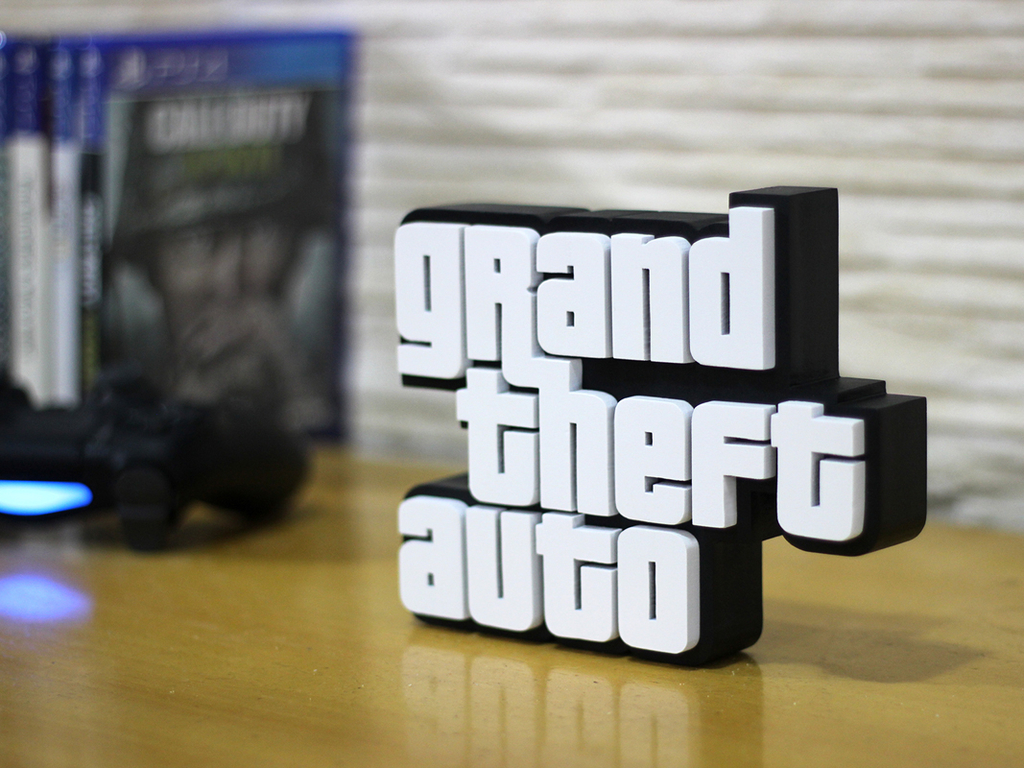 Coletânea Jogos Gta Grand Theft Auto 10 Placas Decorativas