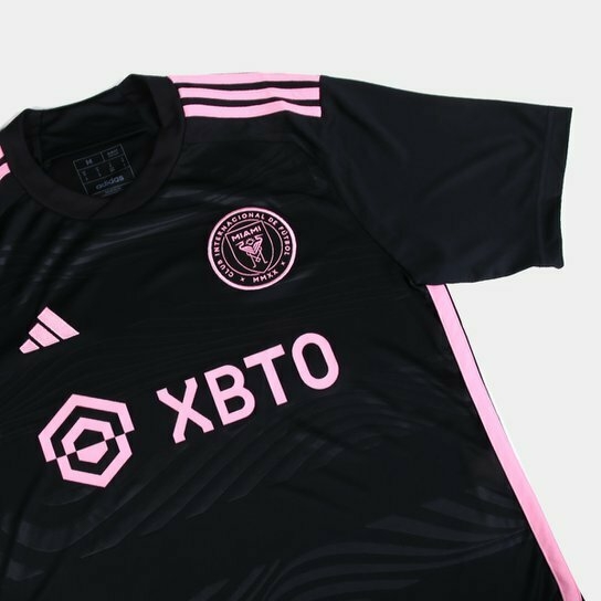 Camisa Inter Miami Away 2023-2024 Torcedor Adidas Feminina - Preto