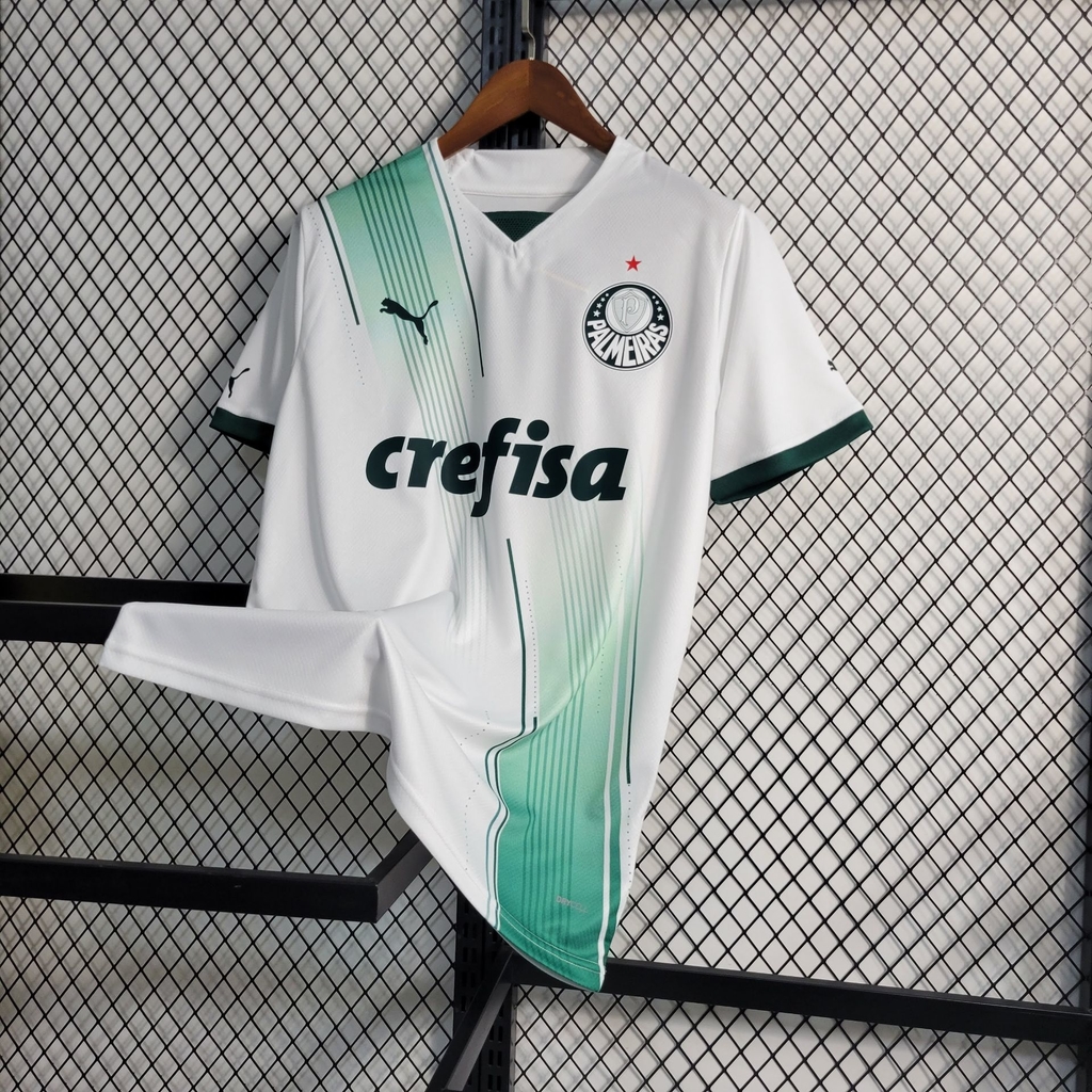 Camisa Palmeiras III 2023/24 - Torcedor Puma Masculina - Verde Limão