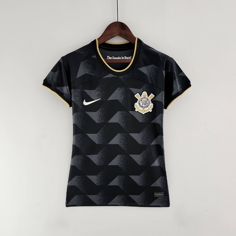 Camisa Pré Jogo do Corinthians 22 Nike - Feminina