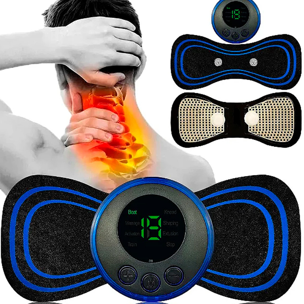 Mini Massageador Elétrico Portátil Aparelho Massageador Elétrico