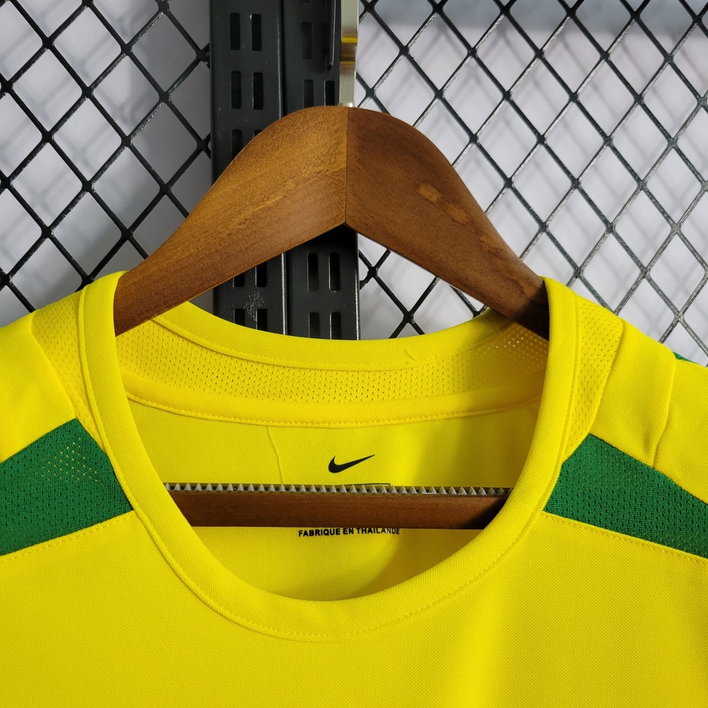 Camisa Brasil 2002 Retrô Nike Authentic