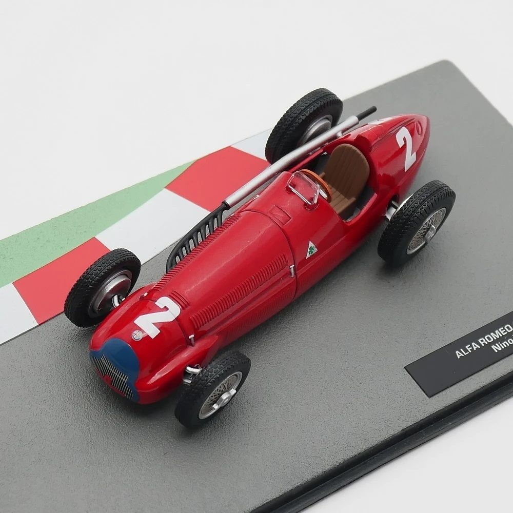 Miniatura Carro de Corrida Antigo Ferrari F1 - Vermelho 08 em metal