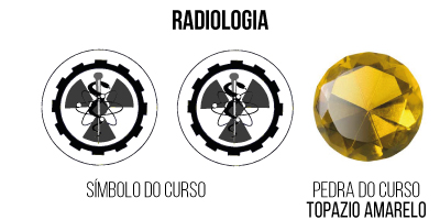 símbolo do curso radiologia
