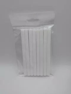 Barras de silicón lacre color blanco mate - Paquete de 8 barras. - comprar en línea