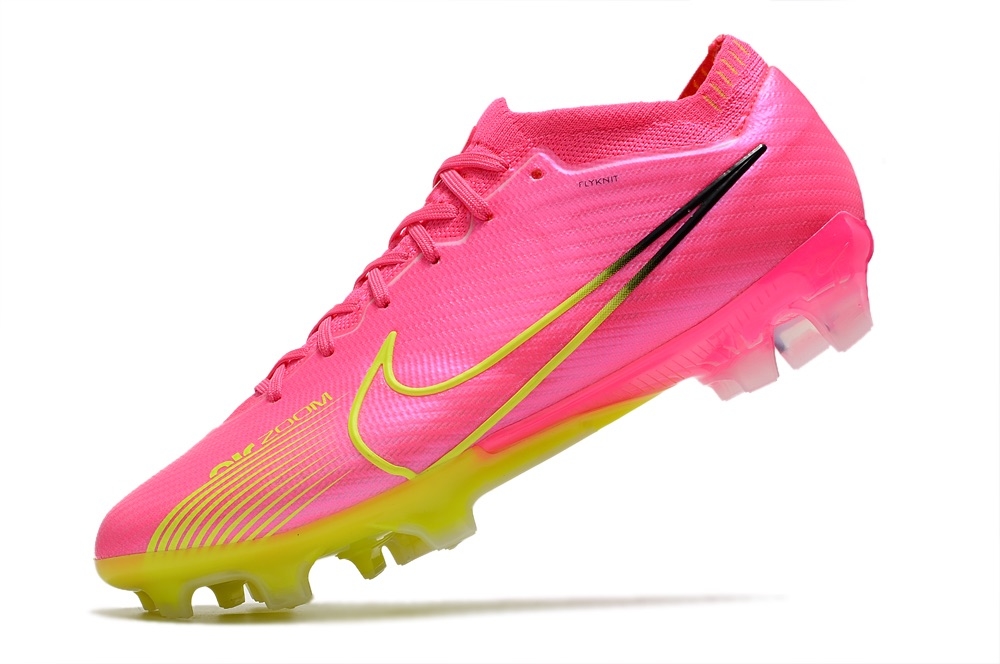 Chuteira Campo Nike Zoom Mercurial Vapor 15 Elite FG Rosa E