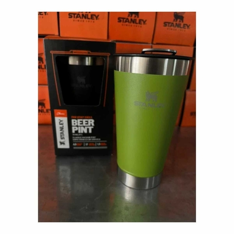 Copo térmico Stanley Porta Cerveja 2 Função em 1 420ml Com Isolador De  Palha Térmico Porta-Lata Resfriador Copo De Cerveja