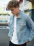 Chaqueta de jean rigido ELIMA CH208 talles grandes - ELIMA