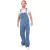 Jardinero corte carpintero denim rigido ELIMA F27 - ELIMA
