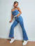 Jardinero mono jean elastizado K316 ELIMA - tienda online