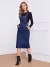 Jumper largo midi K50 ELIMA jean elastizado