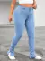 Pantalon de jean spandex bota abierta ELIMA P405 - ELIMA