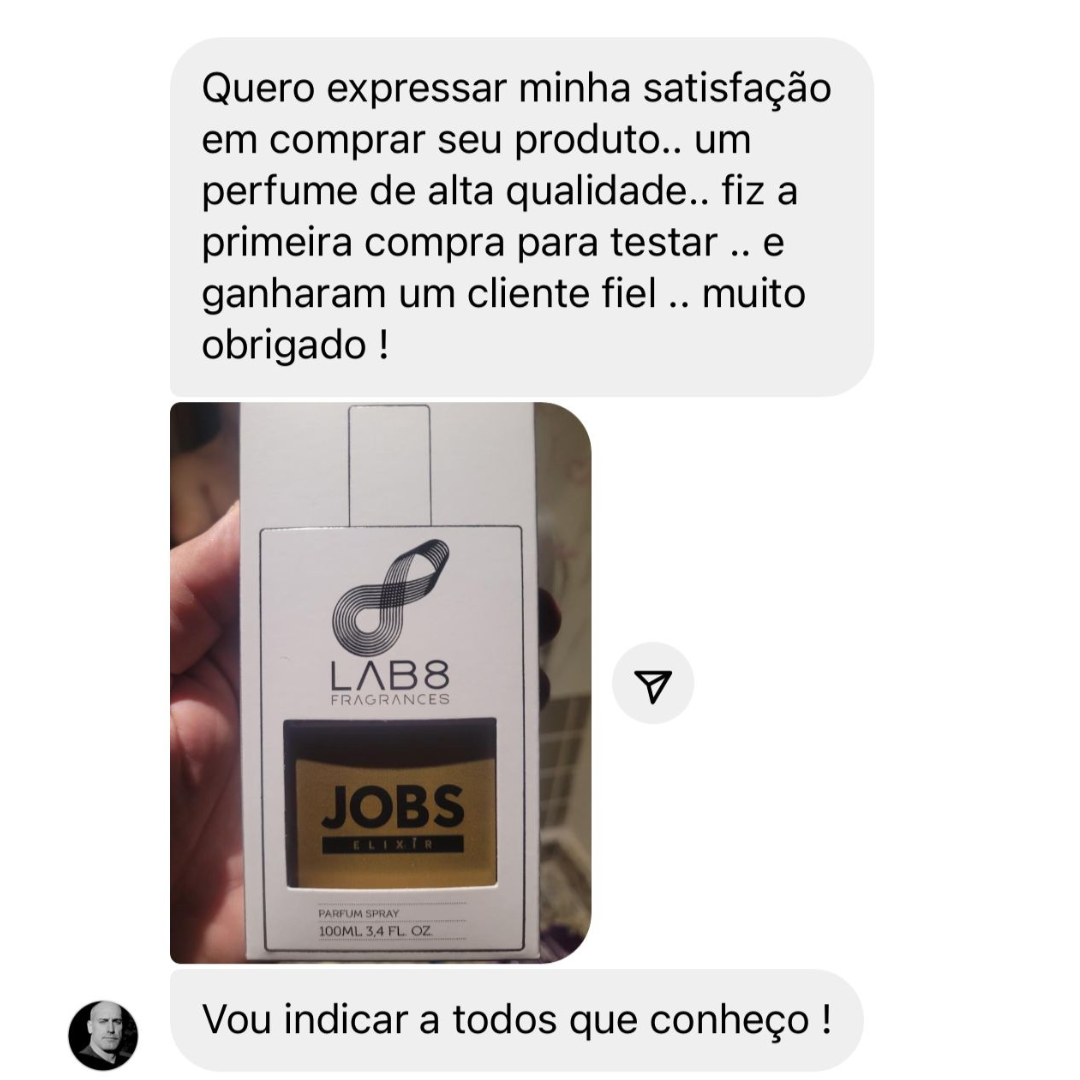 Perfume Jobs Elixir 100ml LAB 8