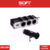 Triple Adaptador 3 Bocas 12v 24v + 1 Cargador Usb Para Auto