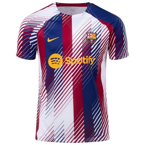 Camisa Barcelona Pré-Jogo 2023/24 Nike x Patta Torcedor Masculina