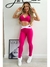 Legging M&C Elástico Pink e branca