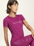 Camiseta Icon Live!- Fúcsia