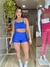 Micro Short com Regulagem Azul Bic