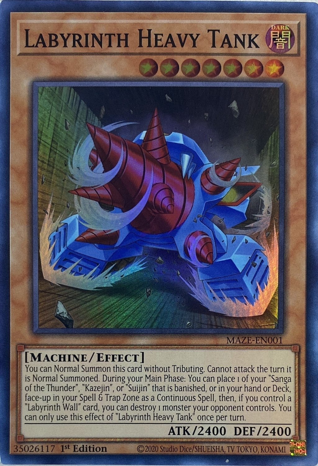 Labyrinth heavy tank yugioh