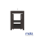 Mueble para Baño Zuma Chocolate Incluye Lavabo y Llave mezcladora - MOBI MUEBLES