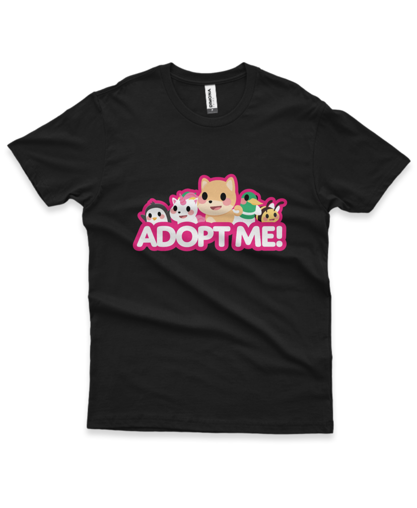 camisa infantil Adopt Me! Roblox